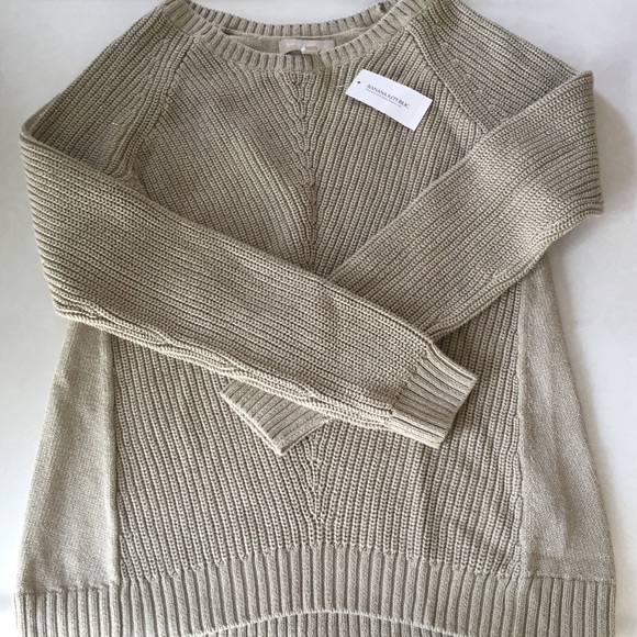 🆕 Banana Republic Lurex Sweater - Picture 2 of 8